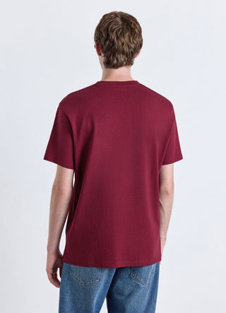 T-shirt girocollo a tinta unita