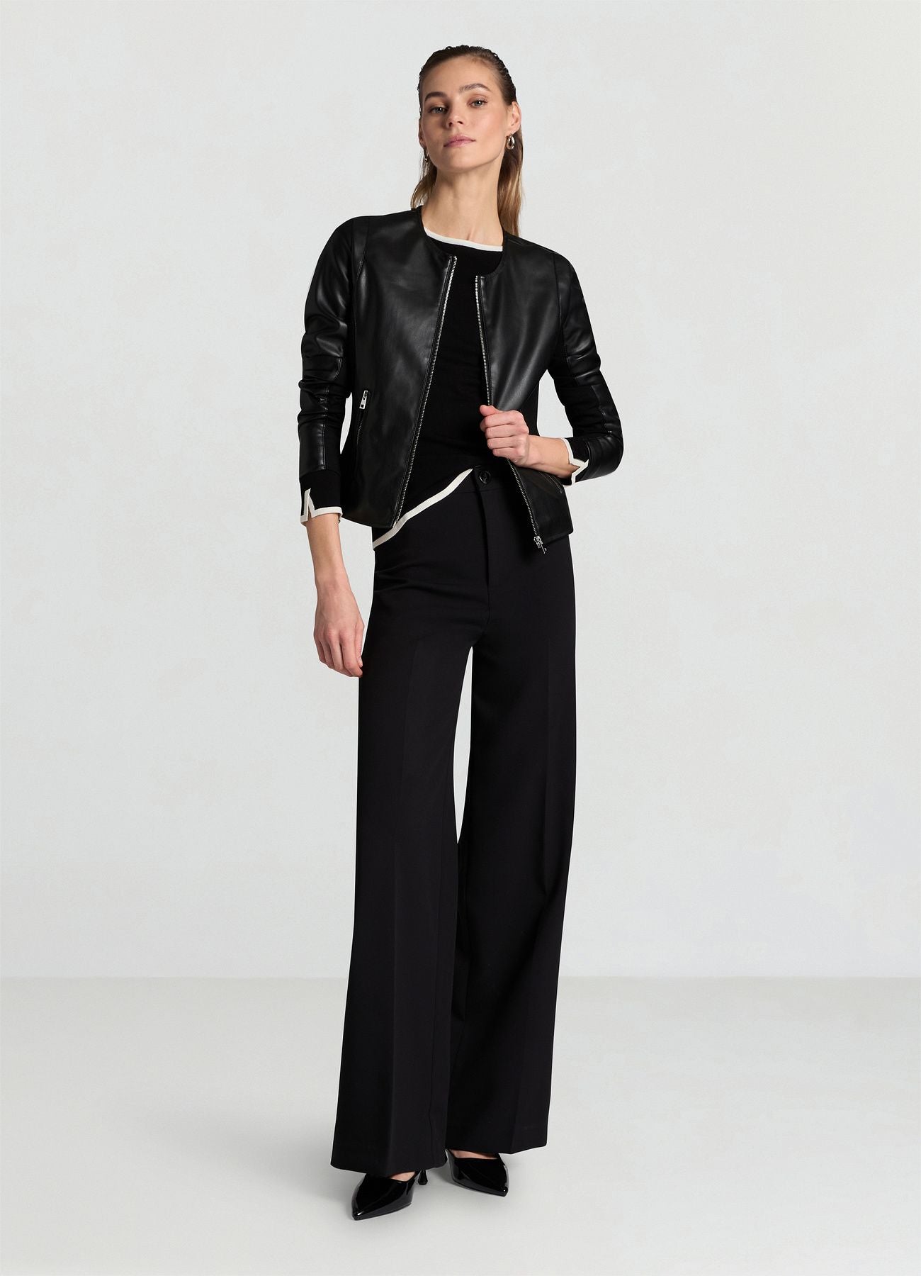 Women's Biker Jacket | Faux Leather | Calliope