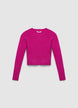 Rippstrickpullover mit Rundhalsausschnitt - 8-9