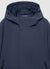 Parka imbottito con cappuccio e zip nascosta