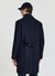 Single-colour double-breasted coat