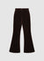 Pantaloni a zampa in ciniglia