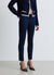 Plain tailored long trousers