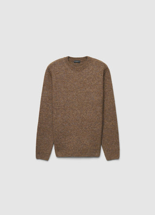 Maglia girocollo melange