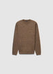 Melange crew neck jumper - S