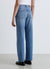 Jeans wide leg a vita alta