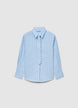 Camicia a righe con cravatta - S
