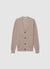 Cardigan a coste con bottoni