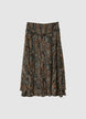 Gonna lunga balze fantasia paisley - XL
