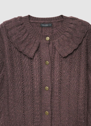 Pull à col Peter Pan avec boutons