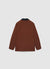 Giacca con colletto effetto pelle e tasche con patta