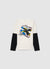 T-Shirt mit Sneaker-Print und Applikationen