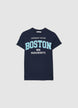 College-T-Shirt mit Aufdruck - 6-7