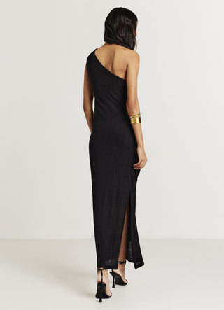 One-shoulder ruffle dress – Calliope
