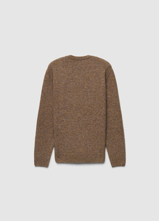 Maglia girocollo melange