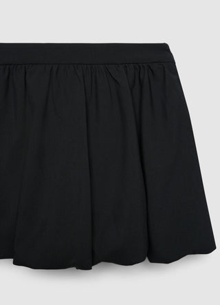 Einfarbige Ballonhose-Rock