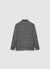 Veste croisée à carreaux en mélange de laine