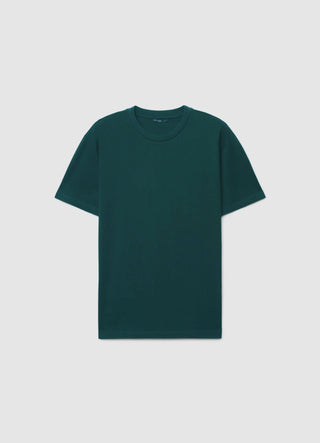 T-shirt girocollo a tinta unita