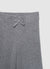 Wide-Leg-Hosen aus einfarbigem Strickstoff