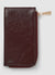 Solid colour card holder with zip