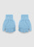 Guanti in maglia con patch Stitch