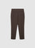 Pantalon droit uni avec taille ajustable
