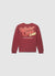 T-shirt over con stampa