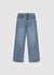 Jeans palazzo a vita alta