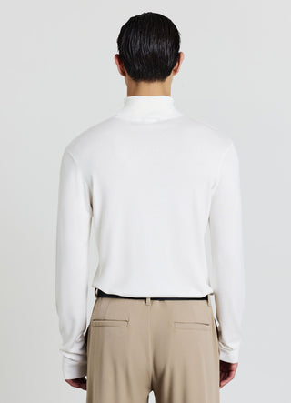 Pull à col roulé uni