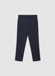Pantaloni sartoriali dritti a tinta unita - 44