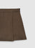 Gonna-pantalone mini a spigata