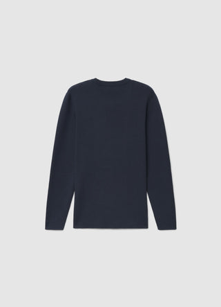 Maglia girocollo a tinta unita