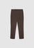 Pantalon droit uni avec taille ajustable