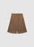 Shorts bermuda unis avec pinces
