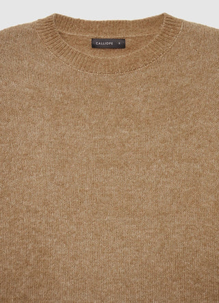 Maglia girocollo a tinta unita