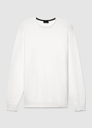 Maglia girocollo a tinta unita