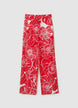 Pantalone palazzo fantasia - XS