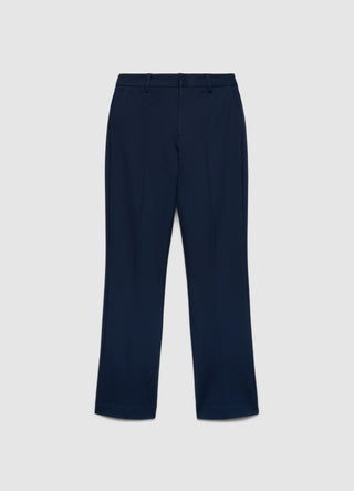 Einfarbige Zigarettenhose
