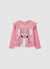 T-shirt con stampa Angel e paillettes
