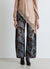 Jeans Barrel mit Blumenmuster