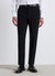 Pantalone straight a tinta unita