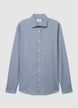 Camicia classica misto lino - XS