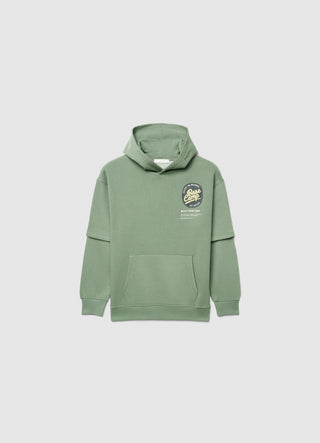 Oversize Hoodie mit Kapuze und Prints