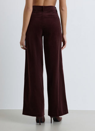 Pantaloni palazzo a tinta unita