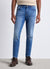 Jeans skinny a tinta unita