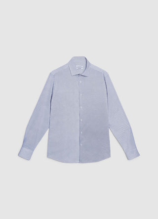 Slim Fit Hemd mit Mikro-Muster