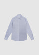 Slim shirt with micro-pattern - 5XL