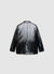 Veste à un bouton effet enduit