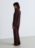 Solid colour ribbed pajama set