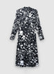 Gemustertes Hemdkleid - M